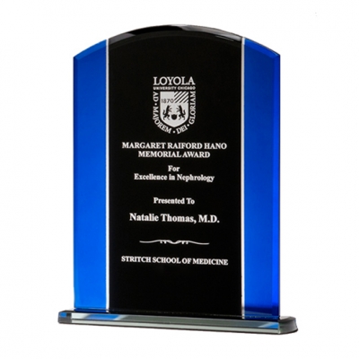 Blue Edge Black Glass Award image