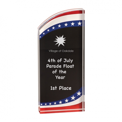 Stars & Stripes Acrylic Award image