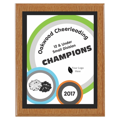 Flash Cheerleading Sport Plaque image