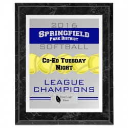 Knight Softball Sport Plaque